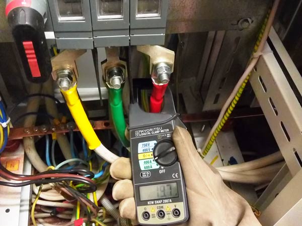 Измерение токов клещами