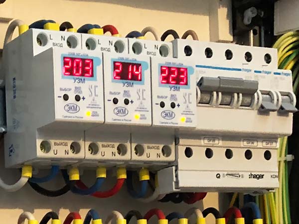 УЗМ в электрощите