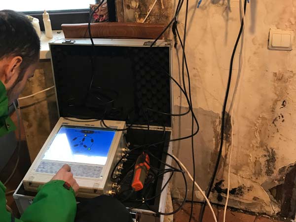 поиск повреждения кабеля