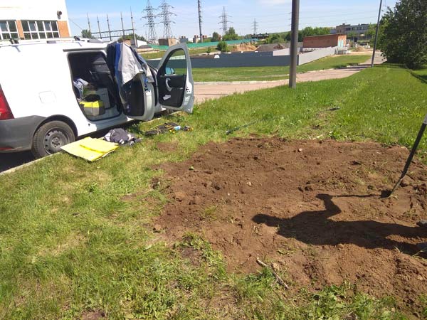 установка соединительной муфты на кабель