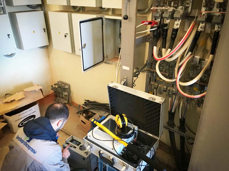 Поиск повреждения кабеля в коттеджном поселке