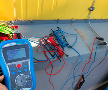 измерение сопротивления заземляющего устройства