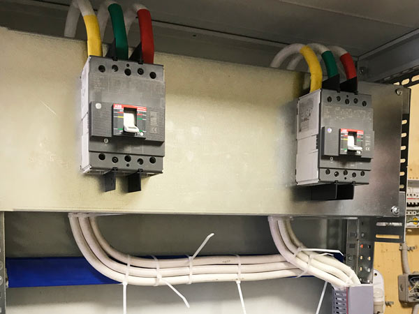 изменение схемы электропитания ЦОД