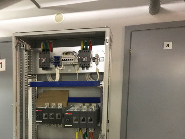 изменение схемы электропитания ЦОД