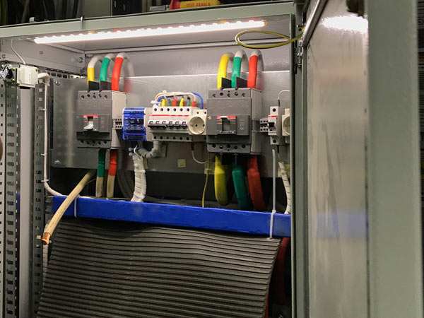 изменение схемы электропитания ЦОД