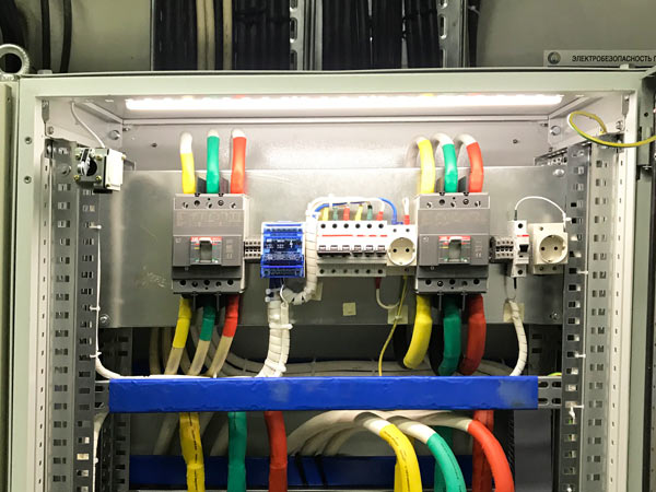 изменение схемы электропитания ЦОД