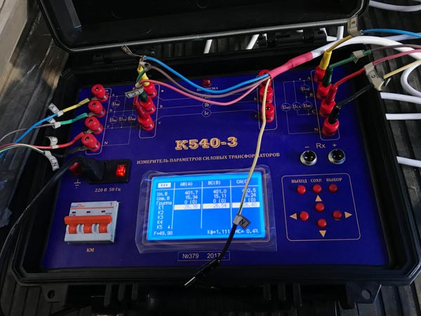 комплекс испытаний энергоцентра и трансформаторной подстанции