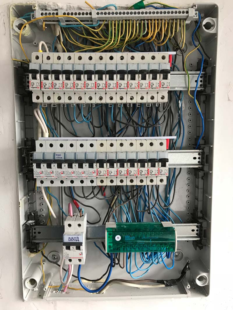 проведение аудита электрики в частном доме