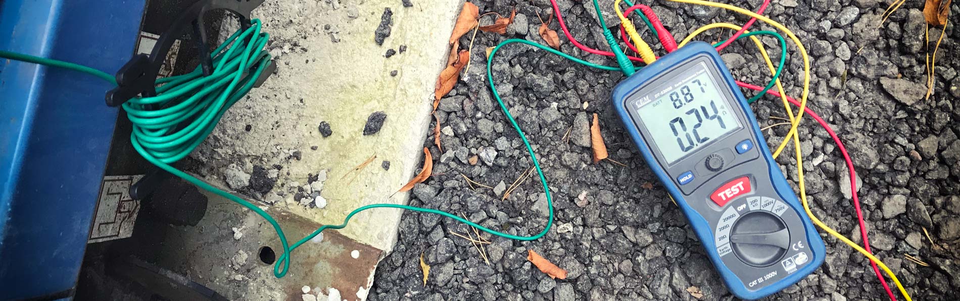 измерение сопротивления заземляющего устройства