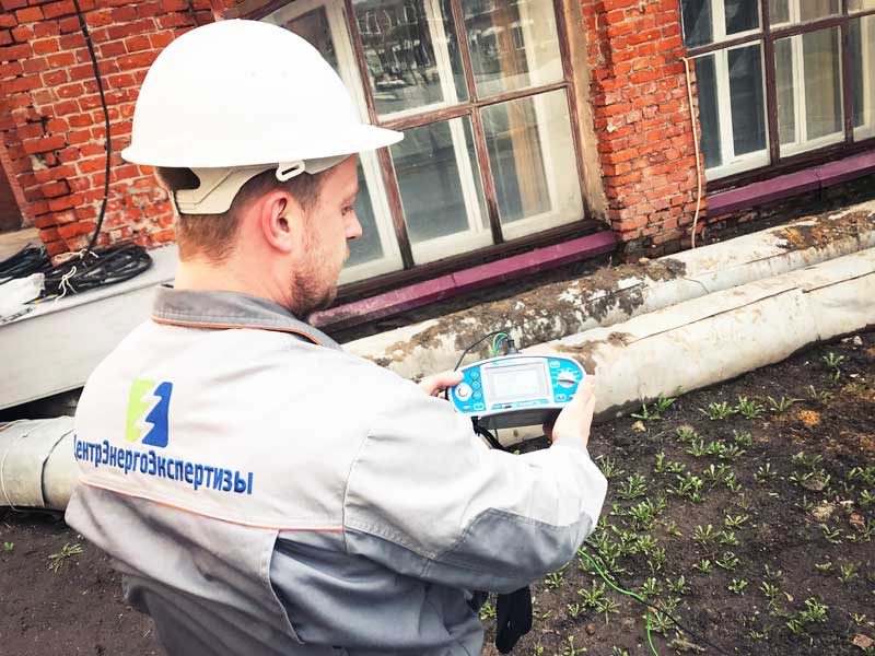 измерение сопротивления ЗУ