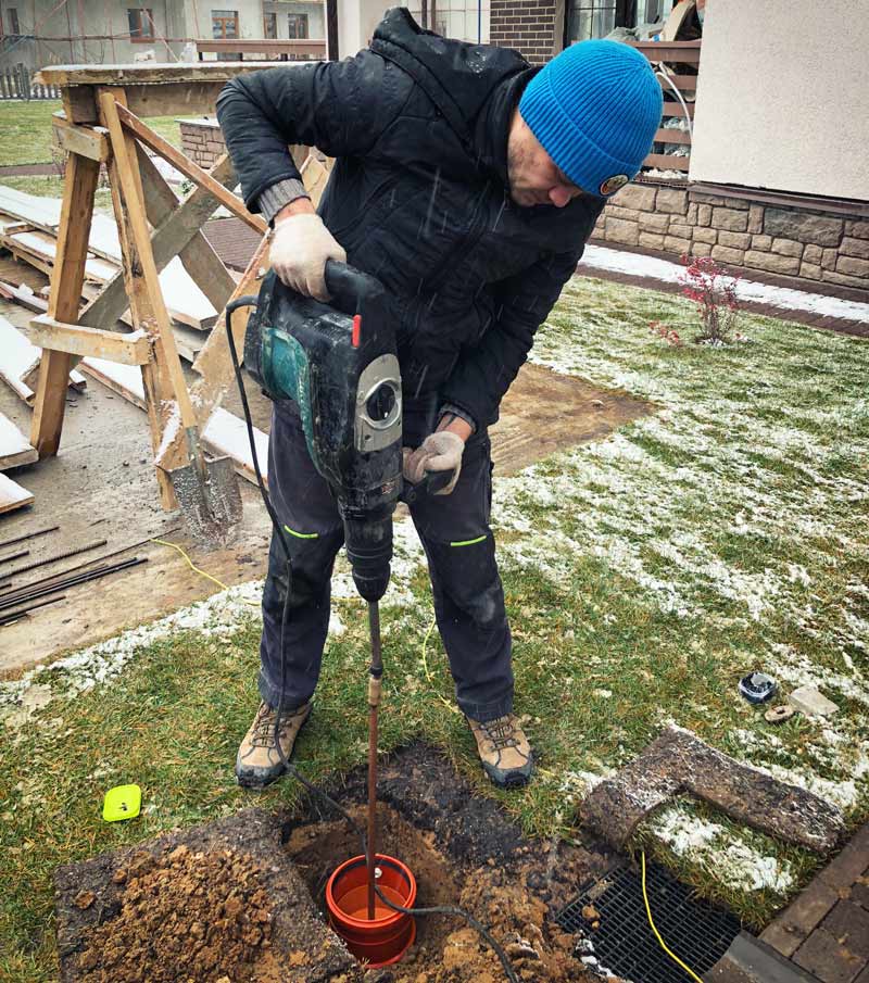 монтаж модульных систем заземления