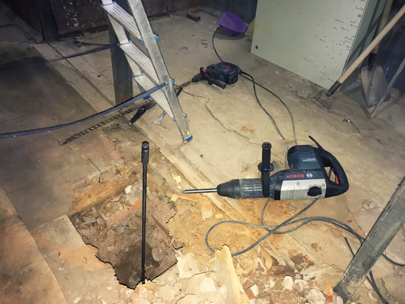 Объект № 10 Монтаж модульного заземлителя в центре Москвы