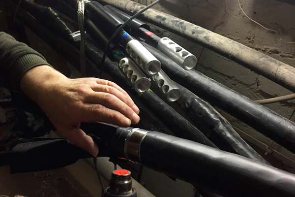 установка соединительной муфты