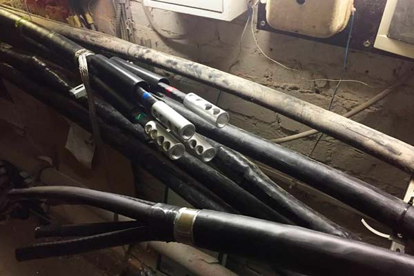 установка соединительной муфты