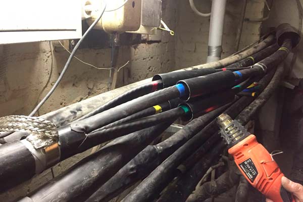 установка соединительной муфты