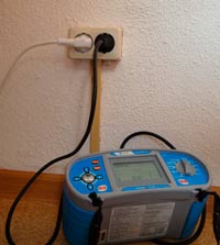 измерение сопротивления петли фаза-нуль