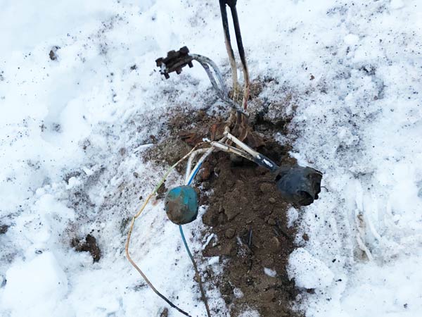 поиск повреждения кабельной линии освещения