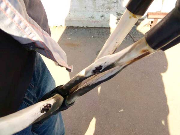 поиск повреждения кабеля