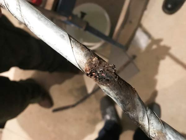 поиск повреждения кабеля