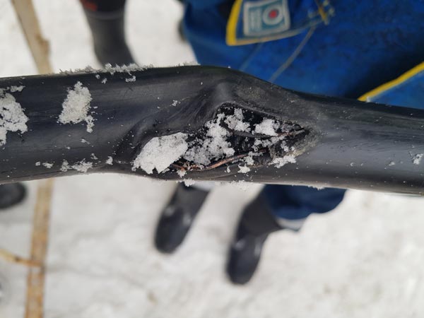 поиск повреждения кабеля