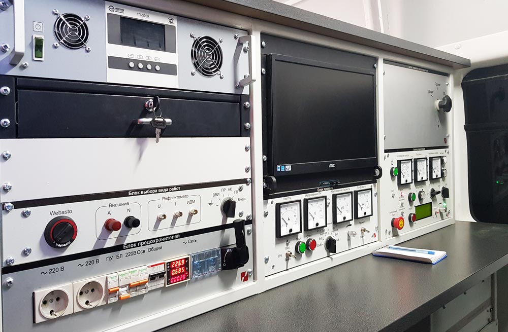 установка для поиска повреждения кабельных линий