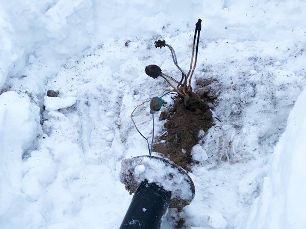 поиск повреждения кабеля