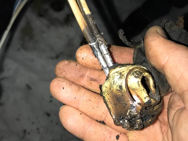 поиск повреждения кабеля