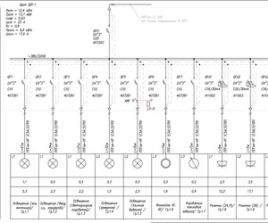 составление однолинейных схем