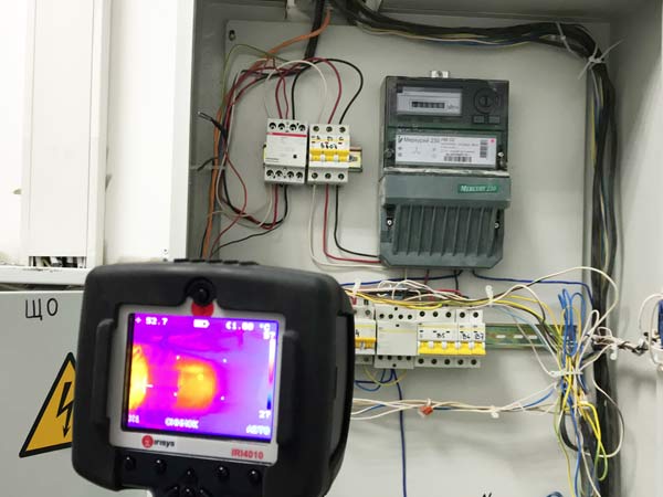 тепловизионное обследование электрощитов