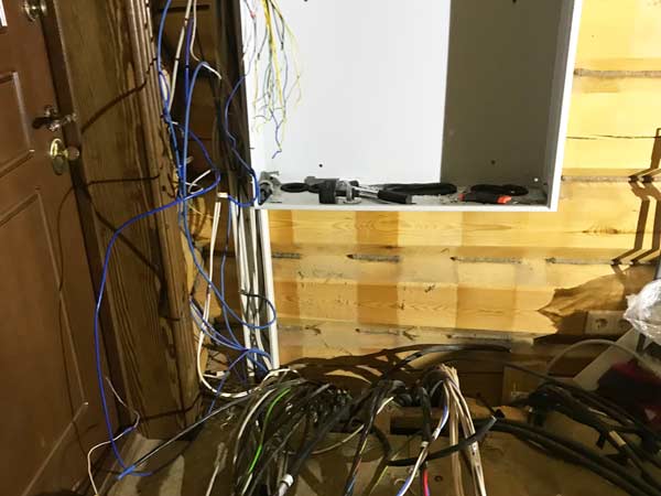 переборка электрощита