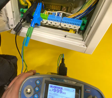 замер сопротивления изоляции