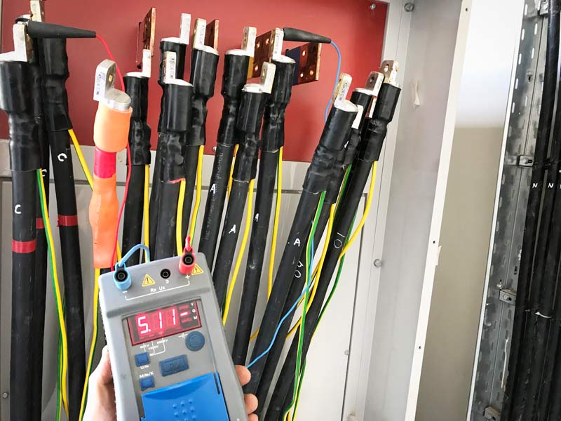 замер сопротивления изоляции